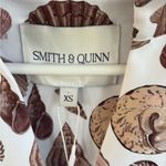 NWT SMITH & QUINN Tory Sand Dweller Seashell Print Puff Sleeve Dress XS Rtl $165 Photo 3