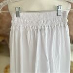 Giocam Coverup Pants Split Leg White Gauze High Waist OS Pool Beach Chic NWOT Size undefined Photo 6