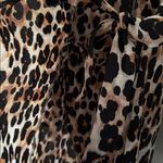 Time And Tru  Leopard Wrap Cover Up Dress Photo 6