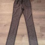 Lululemon Skinny Will Pant Variegated Knit Black Heathered Black 4 Photo 0