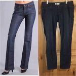 Habitual Deep End Cross Pocket Dark Wash Boot Cut JEANS $200 EUC 32 Photo 1