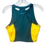 Nike  Women's Dri-FIT Green Dress Sleeveless Crop Top Size M Workout Tank Photo 5