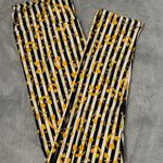 LuLaRoe  Leggings Black & White Pinstripe Jack Skellington Halloween One Size Photo 0