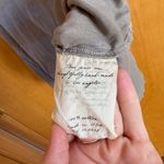 Raquel Allegra Distressed Tie Dye Muscle Tank Top Blue Brown 0 Photo 2