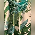 Cupshe  Green White Tropical Maxi Sundress
Deep side slit cutouts summer beach Photo 11