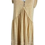 Free People Beach Breeze Maxi Oversized Dress in Dijon Mustard Photo 4