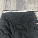 Athleta Black Leggings with Skirt Overlay; XS Women's Photo 3