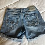 Silver Jeans Silver Light Wash Denim Shorts Sam Style size 24 Photo 3
