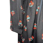 Urban Outfitters STARING AT STARS Black Floral Embroidered Yoke Dress EUC Small Photo 6