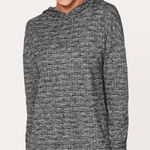 Lululemon Extra Mile Hoodie Pullover Grey Black White size 2 Photo 0