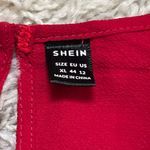 SheIn  Vibrant Red Jumpsuit Wide Leg Size XL Photo 11