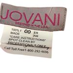 Jovani  Mermaid Off the Shoulder Two Piece Pink and Gold Gown 00 NWT Photo 5