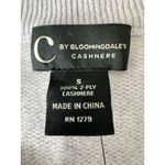 C by Bloomingdales Cashmere Sweater Womens Small Long Sleeve serenity blue Purple Photo 3