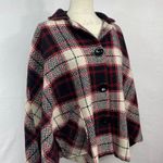 Preston & York Vintage Plaid Cape Photo 4