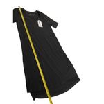 Universal Standard Black V-Neck T-Shirt Dress Size 4XS 0 short sleeve classic Photo 6