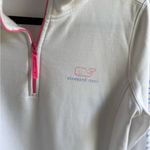 Vineyard Vines  White Pullover with Pink Accents Photo 3