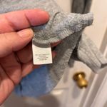 Victoria's Secret  Gray Quarter Zip Pullover Top‎ Rhinestone Heart Back Sz Small Photo 8