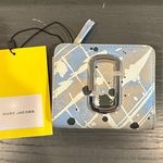 Marc Jacobs NWT  Paint Splatter Small Compact Wallet - Brown Rice Multi Photo 0