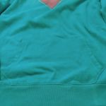 Life is Good  green with flower pink heart hoodie relaxed fit size XXL Photo 2