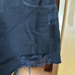We The Free Free People Sofia Black Distressed Denim Shorts Size 28 Photo 6