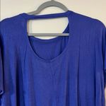 Hayden  Royal Blue Short Sleeve Tee Photo 3