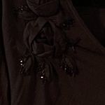 New York and Company Long Sleeve top with sparkle Black Size XL Photo 1