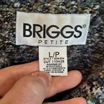 Briggs New York Briggs Petite Colorful Shaggy Jacket Size‎ L/P Photo 2