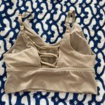 Aerie Offline Sage Green Strappy Sports bra Photo 2