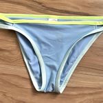 Xhilaration  | Baby Light Blue Neon Yellow Bikini Top + Bottom | Size Medium Photo 1