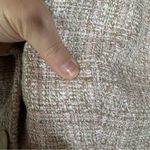 Vertigo Paris  Pink Tweed Blazer Size Medium Photo 4