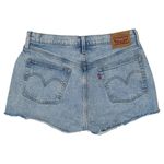 Levi's Levi’s 501 High Waisted Original Denim Shorts - Light Wash Blue Photo 2