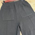 Fineapple Knit Black Barrell‎ Hi Rise Pants Small Stretch Witchy Goth crop Photo 6