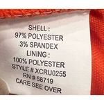 Ny Collection  Women's Laser-Cut‎ Popover Jumpsuit Mandarin Orange XL MSRP 70.00 Photo 7