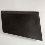 CRIZ Swiss Handmade Clutch Shoulder Bag Asymmetrical Brown Leather Minimalist Photo 7