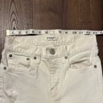 MOUSSY Vintage Skinny White Denim Distressed Ankle Jeans size 24 Photo 5