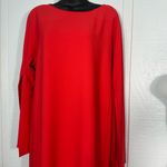 Gianni Bini Giani Bini Red Long Bell Sleeve Mini Dress Size Large EUC Photo 3
