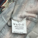 Women Aztec Shirts Vintage Geometric Print Crewneck Casual Long Sleeve Ethnic Western Graphic Loose Tee Top White Size L Photo 5