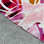 Natori  Women’s Satin Tropical Floral Midi Slip Dress Sleeveless in Multicolor L Photo 14