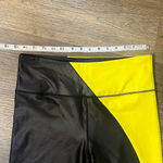 Zyia Active Woman's Neon Yellow Metallic Light N Tight Hi Photo 8