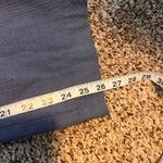 Loft  The Riviera Slim Crop‎ Pants Size 10 Blue Office Career Casual Photo 5