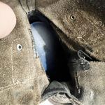 Sorel  Joan of Arctic Wedge Mid Waterproof Leather Boots Size 6 Grill Black Photo 9