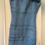Capulet  Denim Smocked Ruffled Bodycon Dress “Linnea” Photo 3