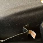 VINTAGE 1960’s Walborg Clutch Purse with Brass Crossbody Strap Black Photo 11