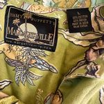 Jimmy Buffet Margaritaville Green Floral Birds Button Up Shirt Size Large Photo 6