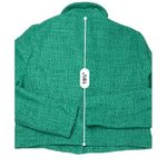 Guess Nobby Tweed Blazer Jacket XL Gold Buttons Retro Cropped Preppy Textured Photo 7