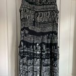 Bila Black and White Midi Dress Size L Size L Photo 0