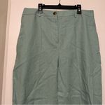 ASOS  Design dad linen pants light green size 12 Photo 1