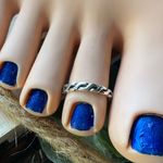 Sterling Silver Weave Toe Ring Photo 0