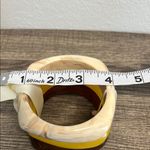 Piper  K Cream, Yellow, and Brown Bangle Trio Set ✨ Photo 6