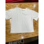 Champion  Activewear T-Shirt women XL White Short Sleeve Graphic Logo B61 Photo 6